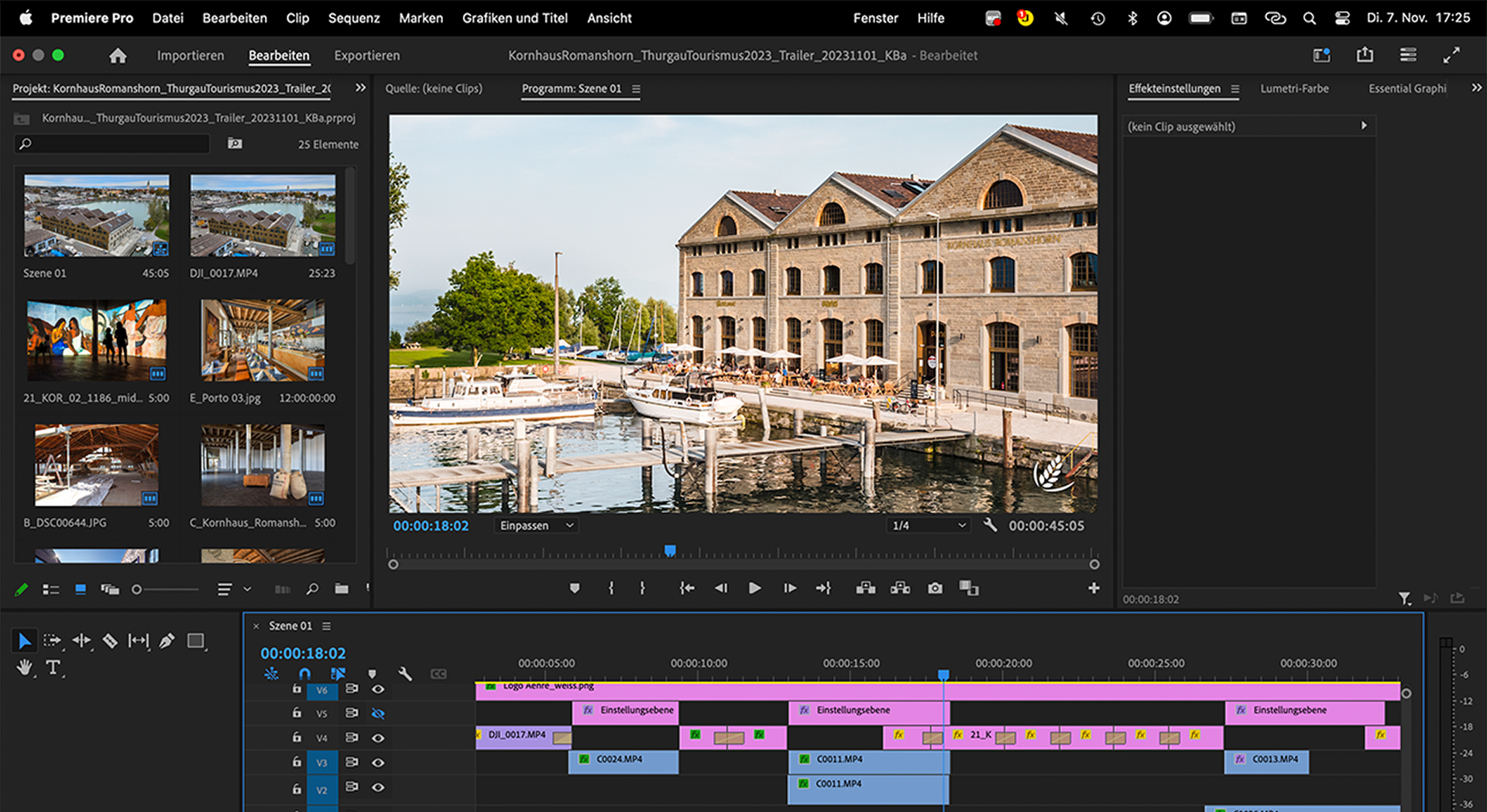 Post Production Trailer Kornhaus Romanshorn