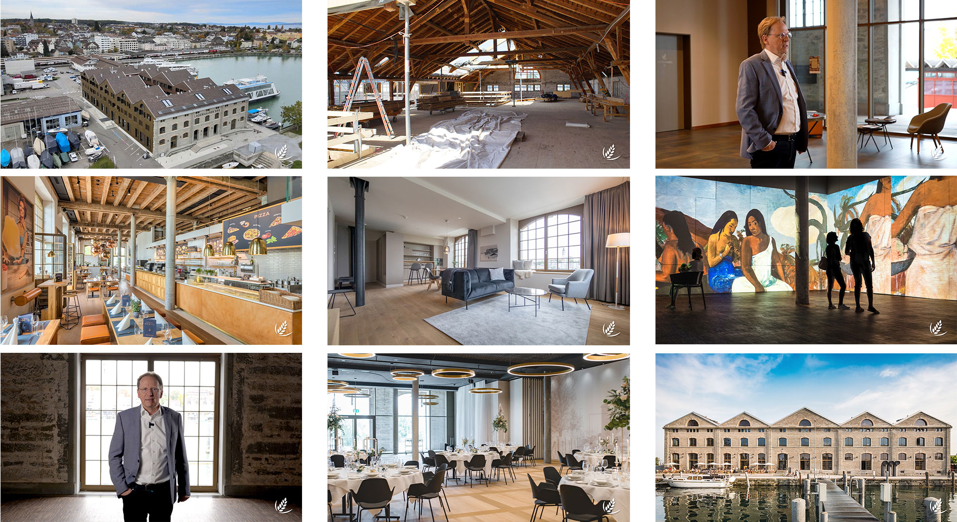 Videostills aus dem Trailer Kornhaus Romanshorn