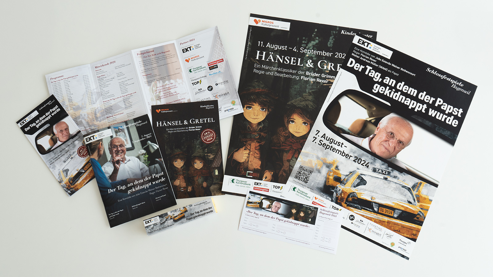 Schlossfestspiele Hagenwil: Printprodukte 2024