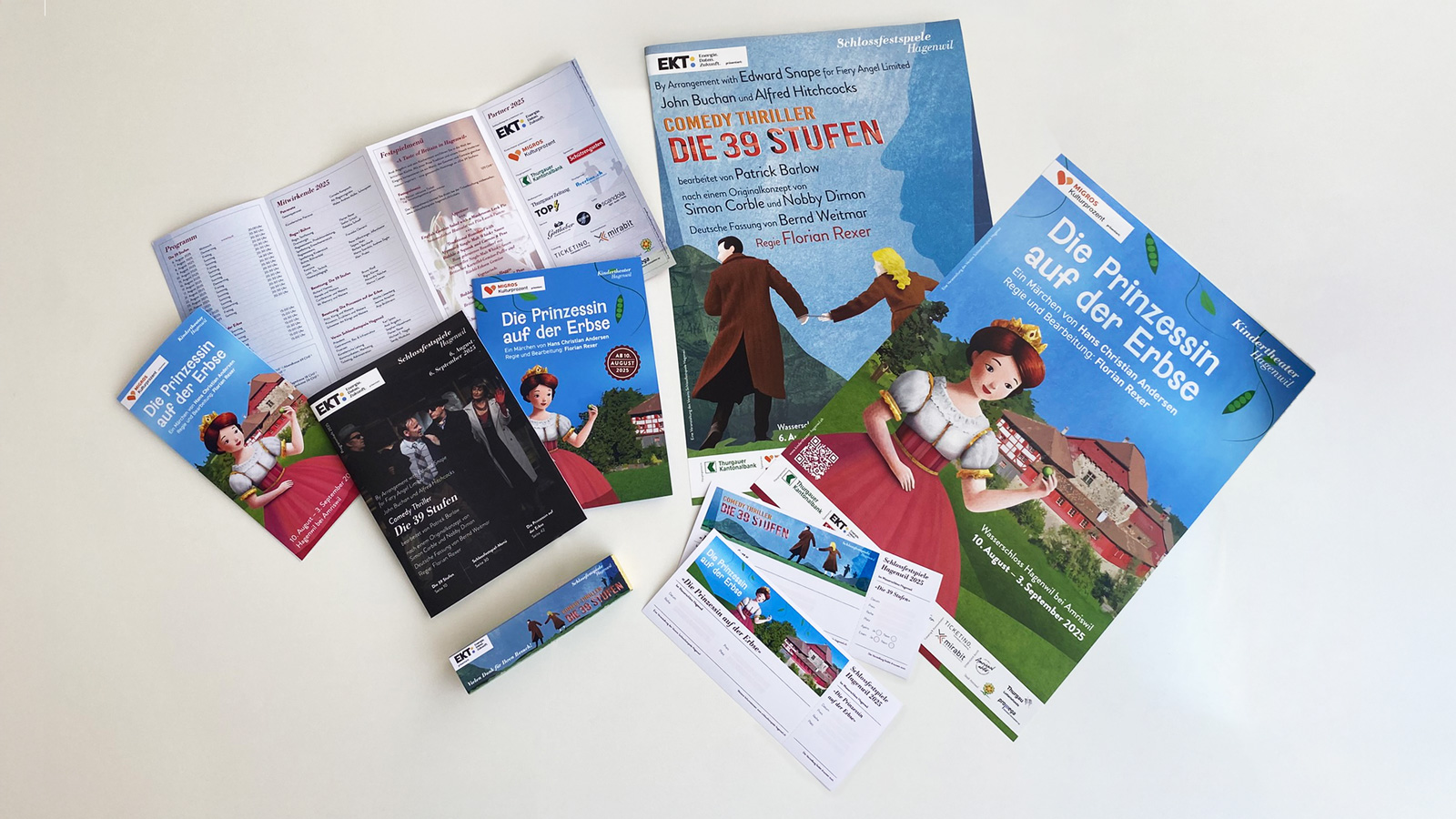 Schlossfestspiele Hagenwil: Printprodukte 2025