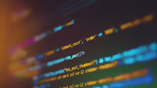Bildschirm mit PHP-Quelltext