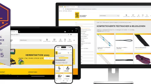 Screenshot Ger&auml;te Online-Shop shop.usacord.ch