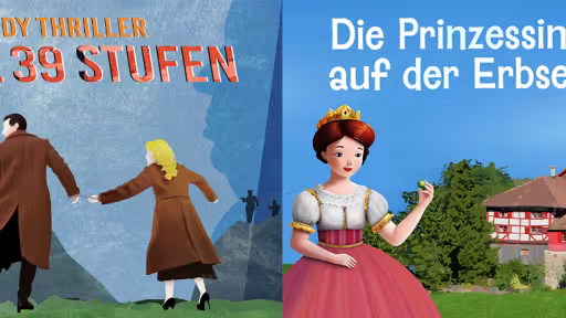 Schlossfestspiele Hagenwil &laquo;Die 39 Stufen&raquo; und &laquo;Die Prinzessin auf der Erbse&raquo;