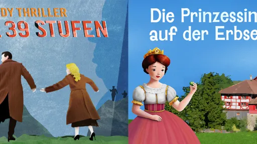 Schlossfestspiele Hagenwil &laquo;Die 39 Stufen&raquo; und &laquo;Die Prinzessin auf der Erbse&raquo;