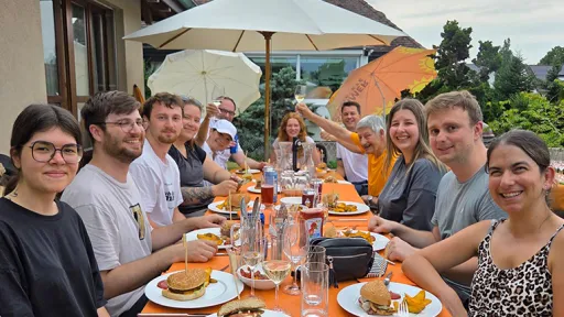 Teambild von der &laquo;miraParty&raquo;