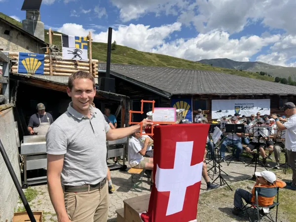 1. Augustfeier auf 2163 m. &uuml;. M.