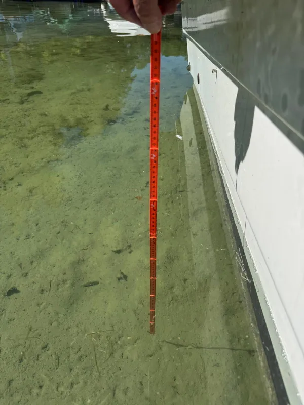 Sommer 2026 - hoffentlich immer eine Handbreit Wasser unter dem Kiel