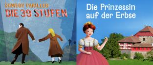 Schlossfestspiele Hagenwil «Die 39 Stufen» und «Die Prinzessin auf der Erbse»