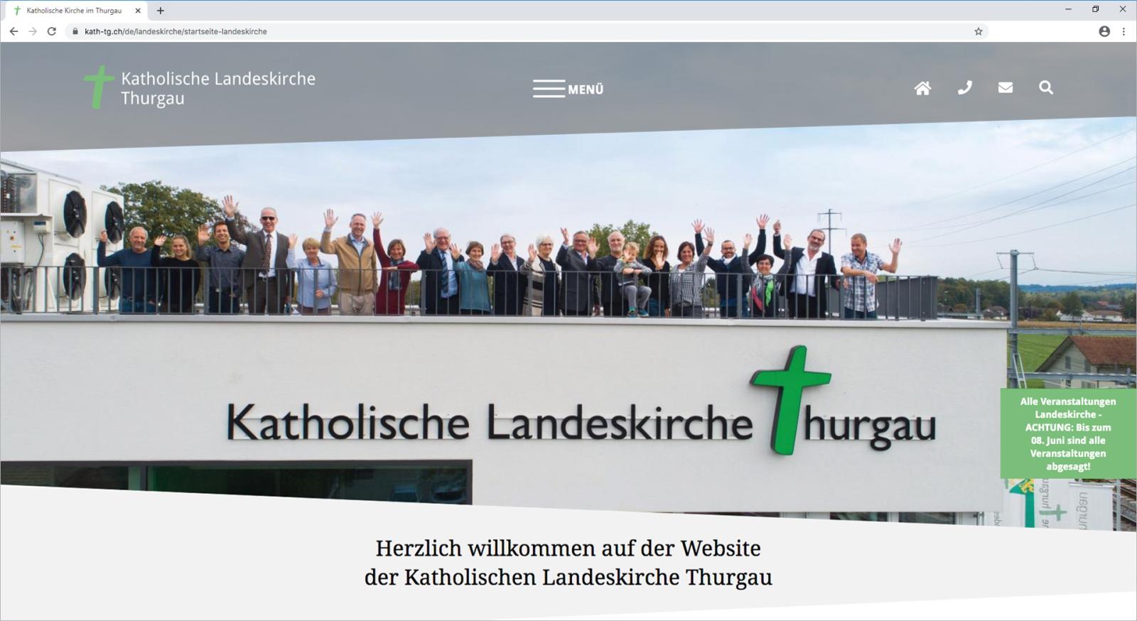 Neue Kommunikationsplattform www.kath-tg.ch
