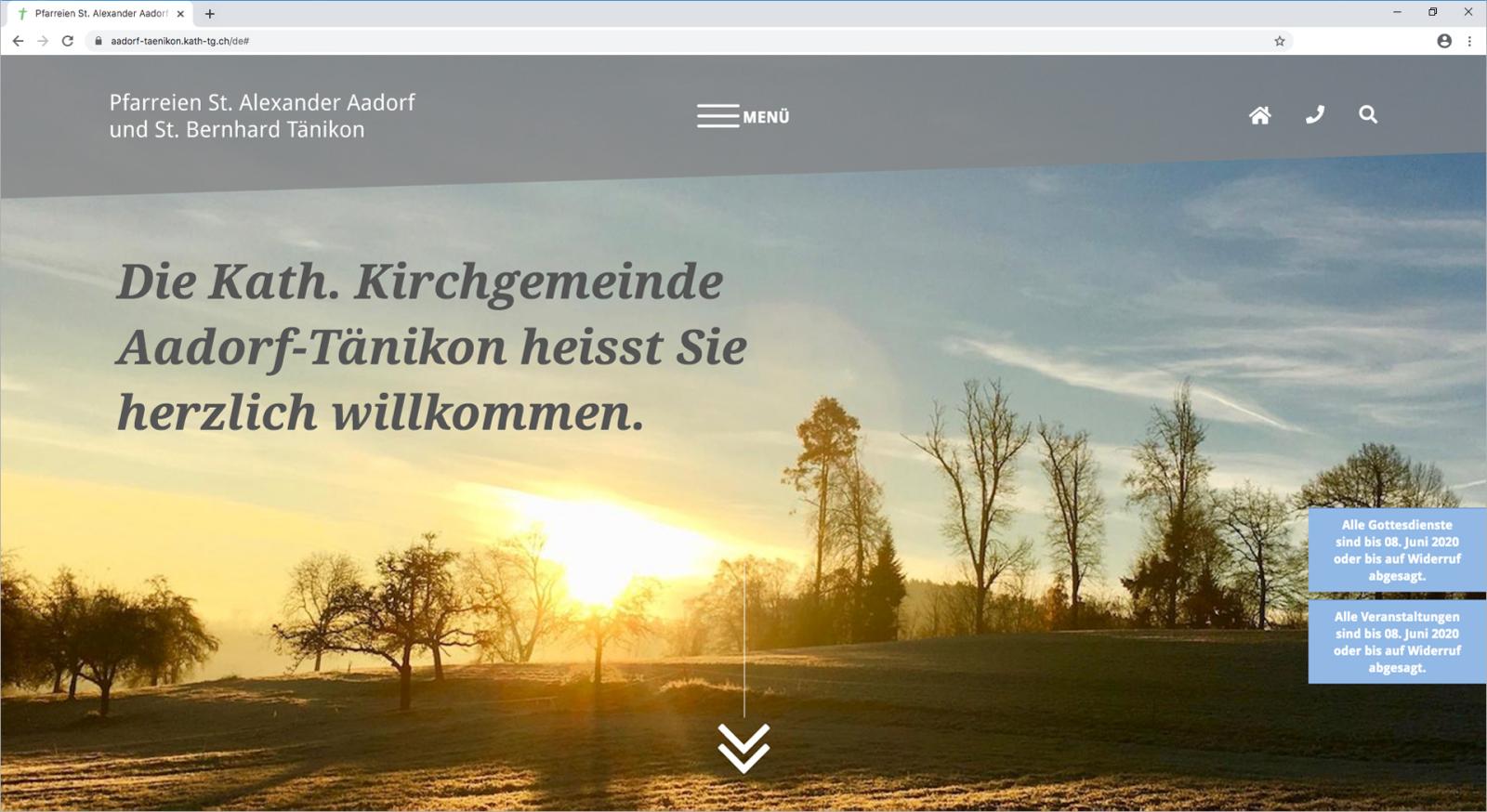 Neue Kommunikationsplattform www.kath-tg.ch
