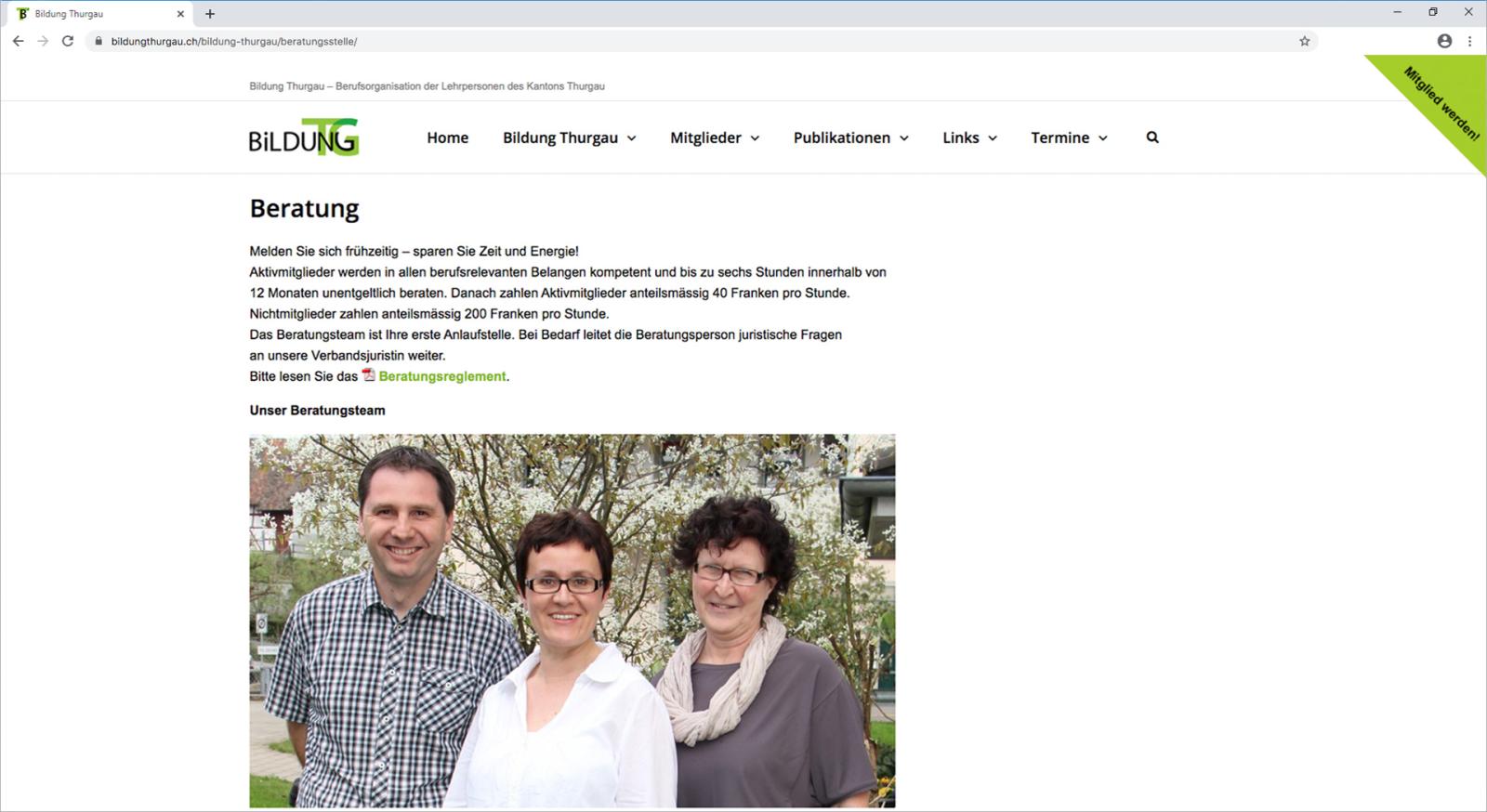 Visuelle Gesamtl&ouml;sung, Website und Office-Vorlagen