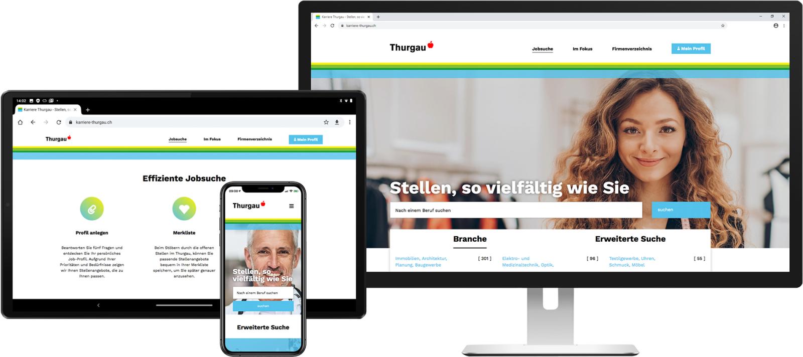 Erweiterung Jobplattform www.karriere-thurgau.ch