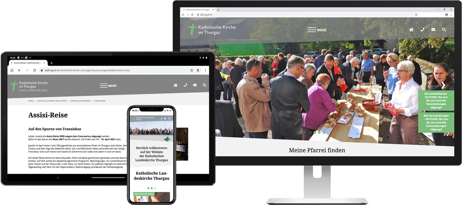 Neue Kommunikationsplattform www.kath-tg.ch