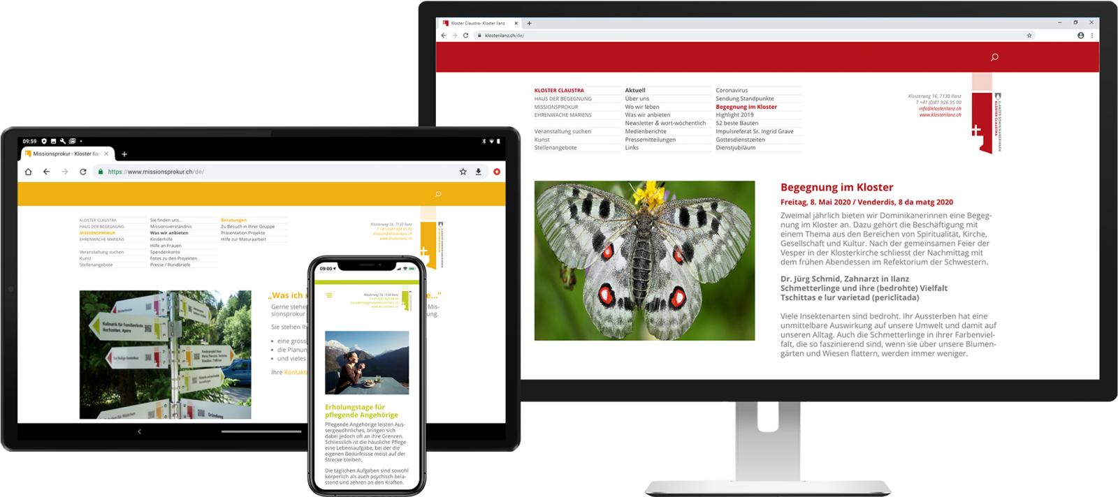 Multisite-WordPress-L&ouml;sung mit Synergienutzung