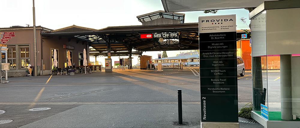 S&auml;ule mit Mirabit AG Digitale L&ouml;sungen