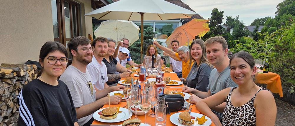 Teambild von der &laquo;miraParty&raquo;